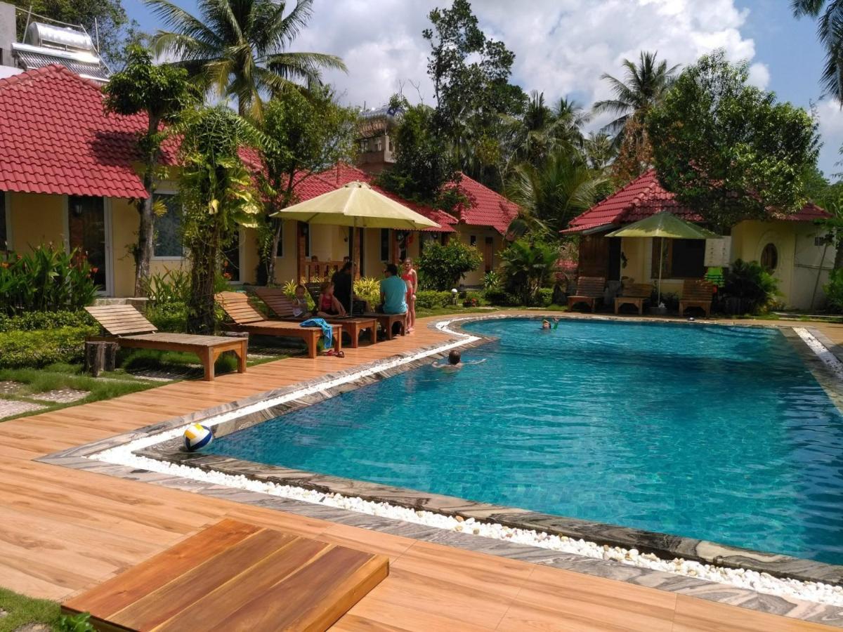Sun & Wind Paradise Bungalow Duong Dong Exterior foto