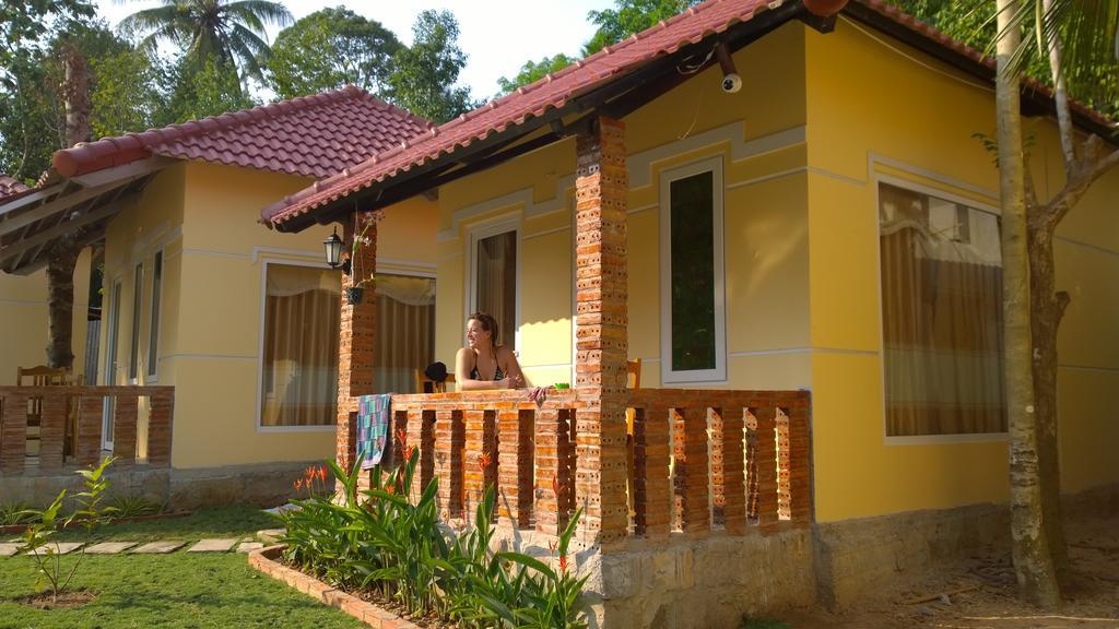Sun & Wind Paradise Bungalow Duong Dong Exterior foto
