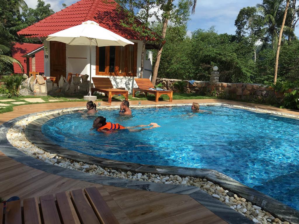 Sun & Wind Paradise Bungalow Duong Dong Exterior foto