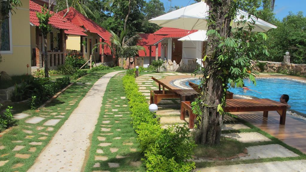 Sun & Wind Paradise Bungalow Duong Dong Exterior foto