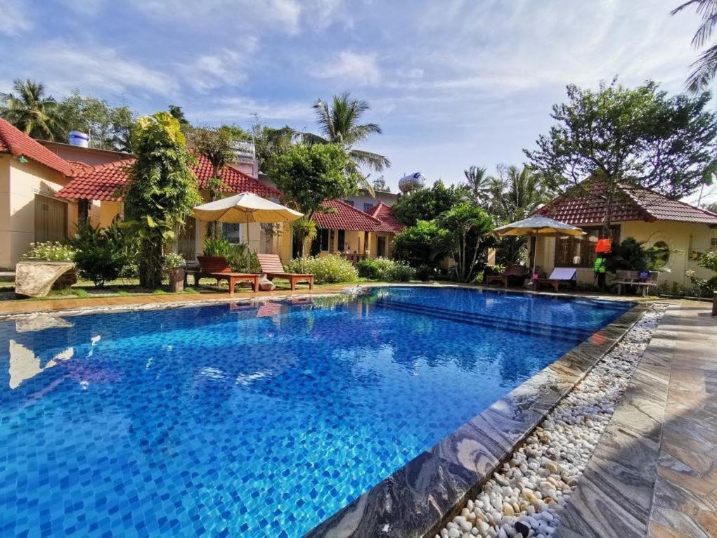 Sun & Wind Paradise Bungalow Duong Dong Exterior foto
